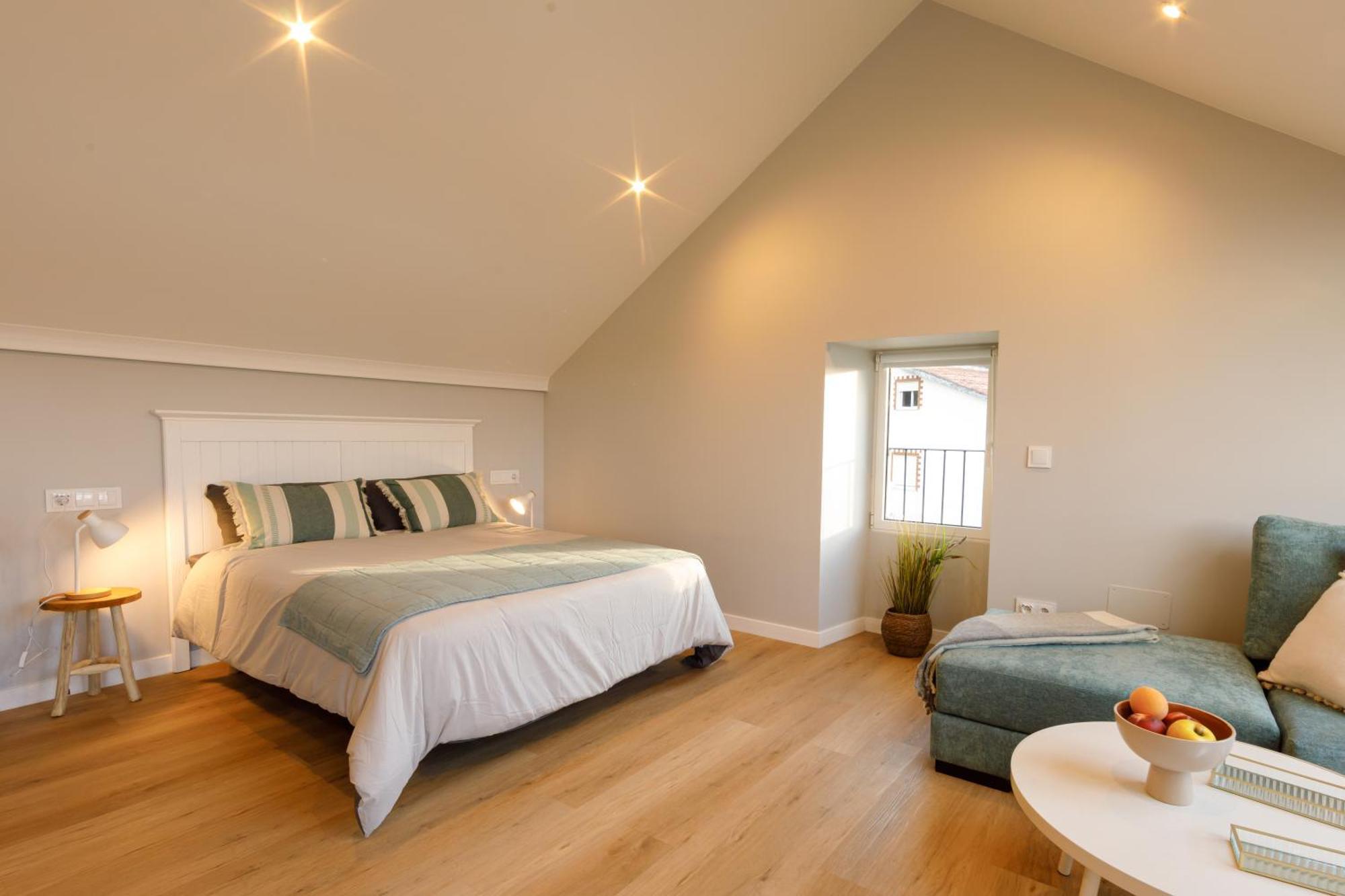 Villa Rosa Apartamentos En Casa Rural Con Vistas Panoramicas A La Ria Noia Zewnętrze zdjęcie