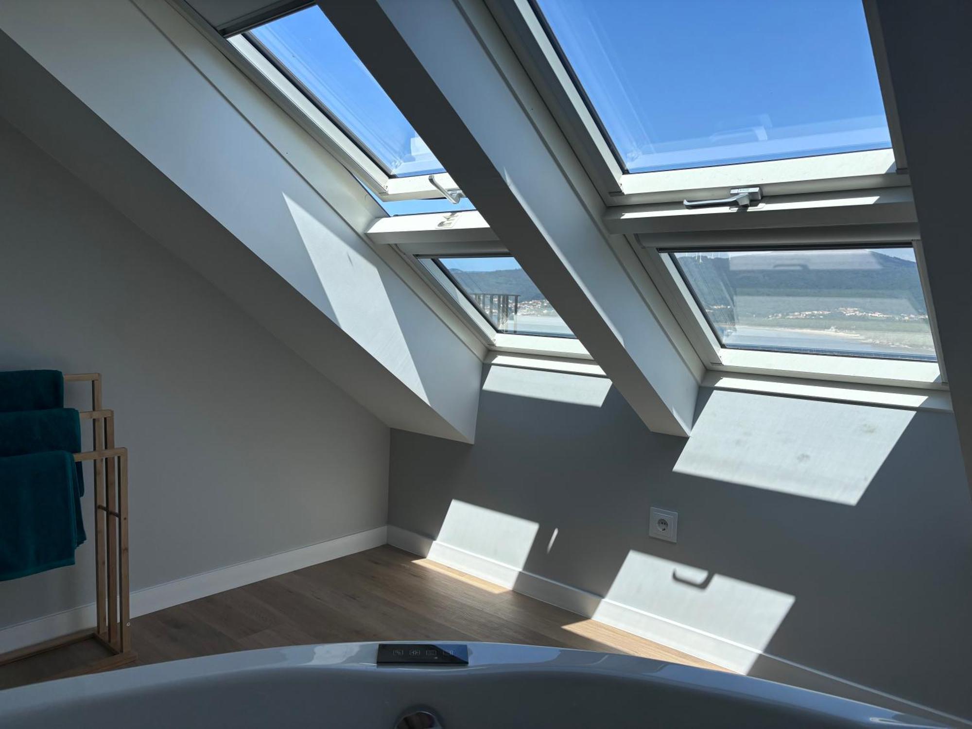 Villa Rosa Apartamentos En Casa Rural Con Vistas Panoramicas A La Ria Noia Zewnętrze zdjęcie